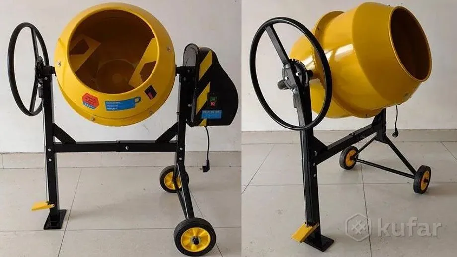 БЕТОНОМЕШАЛКА PROFI-MOTORS V130 0,8 КВТ